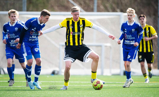 IFK Hässleholms Hampus Frick Salheden i matchen mellan IFK