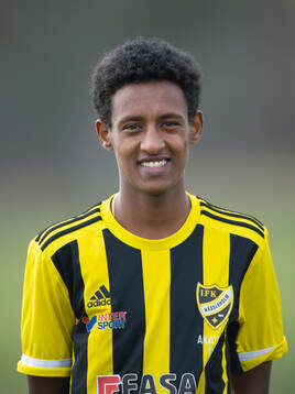 Yuel Yonas, IFK Hässleholm, lagbild och porträttbilder,