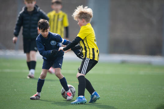 i matchen mellan pojkar födda 2014, U11, mellan IFK