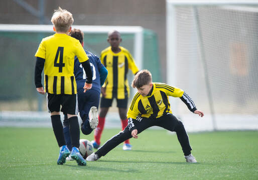 i matchen mellan pojkar födda 2014, U11, mellan IFK
