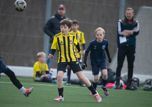 i matchen mellan pojkar födda 2014, U11, mellan IFK