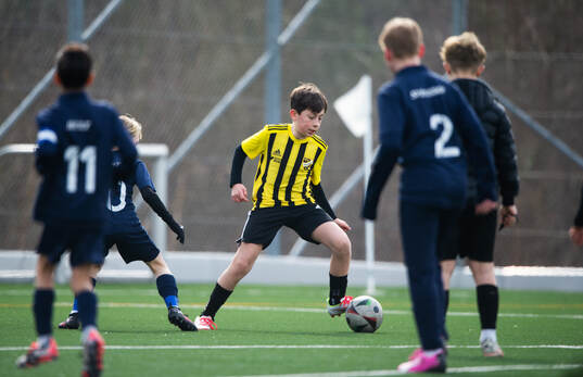 i matchen mellan pojkar födda 2014, U11, mellan IFK