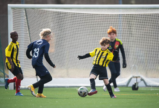 i matchen mellan pojkar födda 2014, U11, mellan IFK