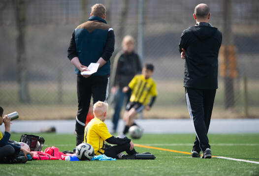 i matchen mellan pojkar födda 2014, U11, mellan IFK