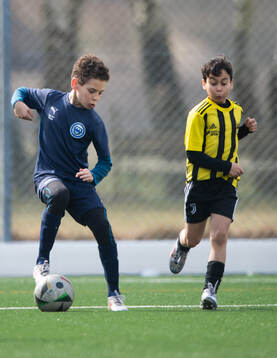 i matchen mellan pojkar födda 2014, U11, mellan IFK