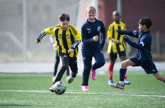 i matchen mellan pojkar födda 2014, U11, mellan IFK