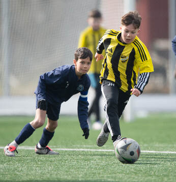 i matchen mellan pojkar födda 2014, U11, mellan IFK