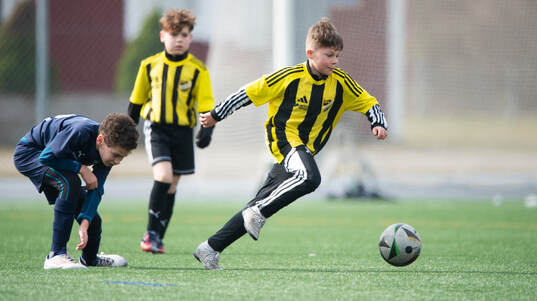 i matchen mellan pojkar födda 2014, U11, mellan IFK
