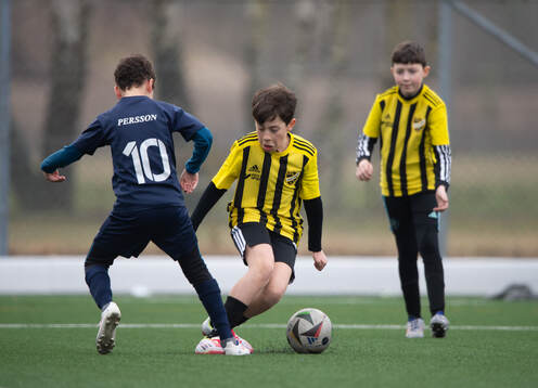 i matchen mellan pojkar födda 2014, U11, mellan IFK