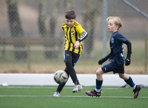 i matchen mellan pojkar födda 2014, U11, mellan IFK