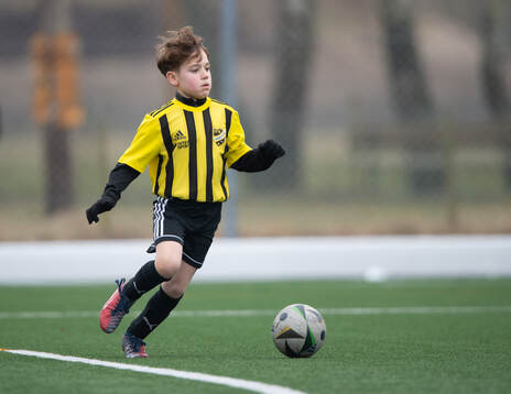 i matchen mellan pojkar födda 2014, U11, mellan IFK