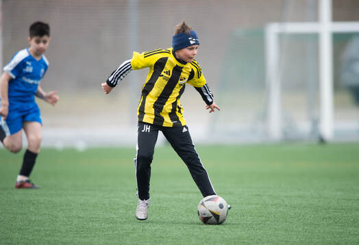 i matchen mellan pojkar födda 2014, U11, mellan IFK