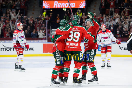Bläddra bland fler bilder av Ishockey, SHL, Kvartsfinal 5, Frölunda - Timrå
