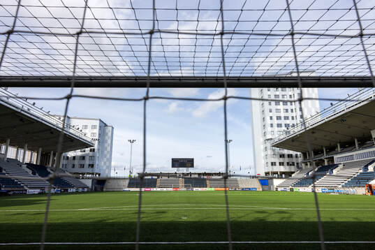 Interiör vy av Bilbörsen Arena