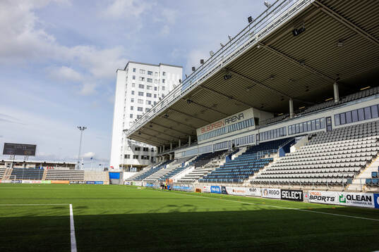 Interiör vy av Bilbörsen Arena