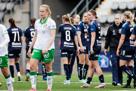 Linköpings Polly Doran deppar