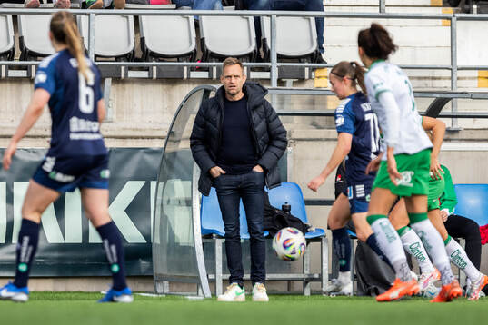 Hammarbys tränare Martin Sjögren