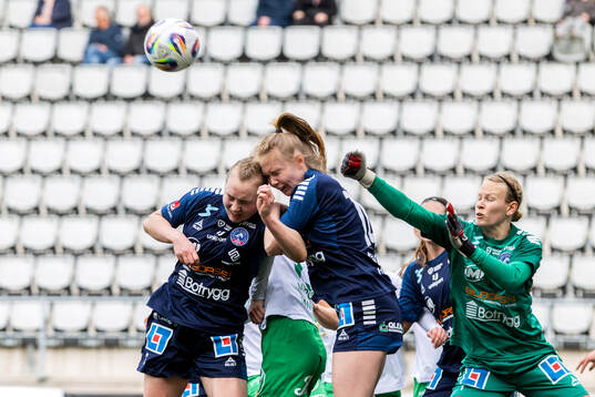 Linköpings Noor Eckhoff, Malin Johnsen Brenn och målvakt