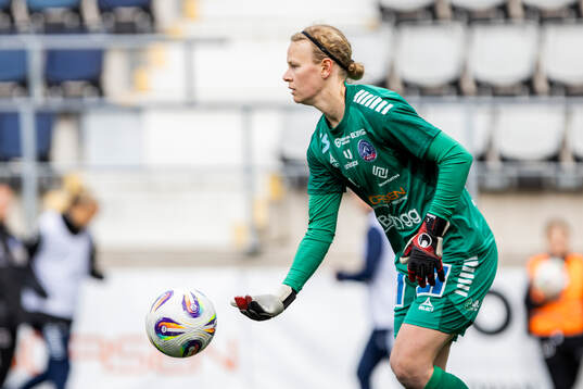 Linköpings målvakt Cajsa Andersson