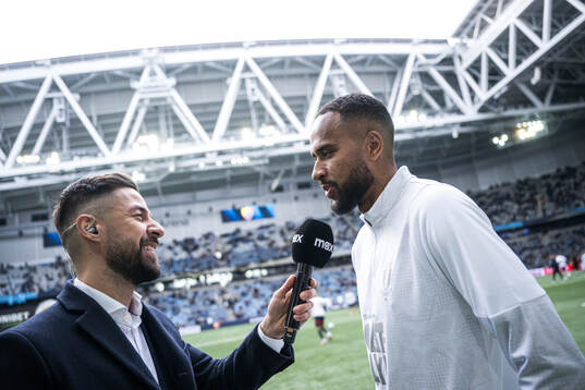MAXs reporter Diljen Otlu intervjuar Malmö FFs Isaac Kiese