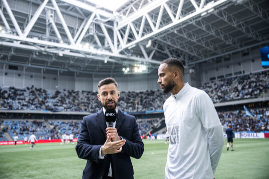 MAXs reporter Diljen Otlu intervjuar Malmö FFs Isaac Kiese