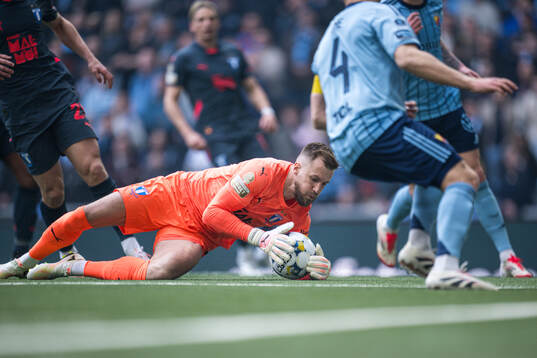 Malmö FFs målvakt Ricardo Friedrich