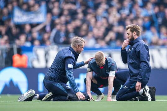 Malmö FFs Anders Christiansen får vård