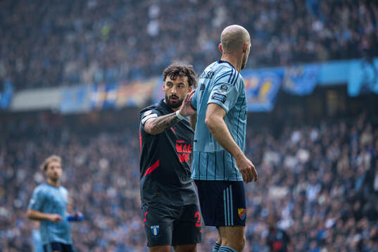 Malmö FFs Sead Haksabanovic och Djurgårdens Marcus
