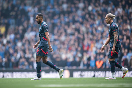 Malmö FFs Isaac Thelin och Arnor Sigurdsson