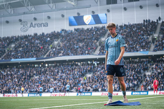 Djurgårdens Patric Åslund deppar