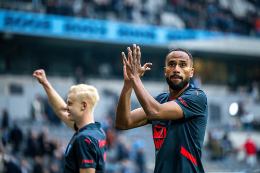 Malmö FFs Isaac Thelin jublar