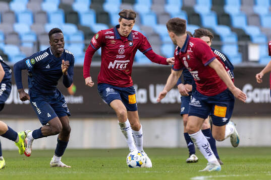 Utsiktens David Tokpah och Örgrytes Noah Christoffersson