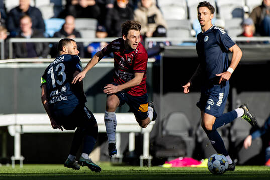 Utsiktens Malkolm Moenza och Kevin Rodeblad Lowe mot