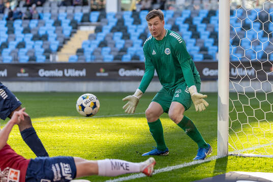 Utsiktens målvakt Oliver Gustafsson