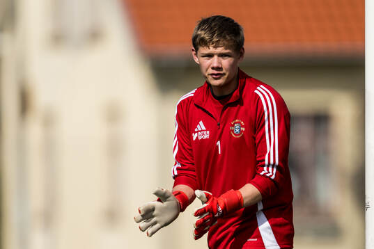 Ängelholms målvakt Lukas Bornandersson