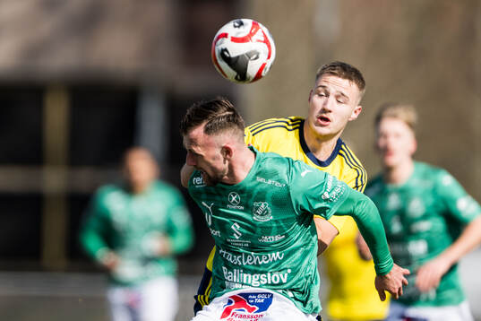 Hässleholms Adi Terzic och Ängelholms André Gustafson