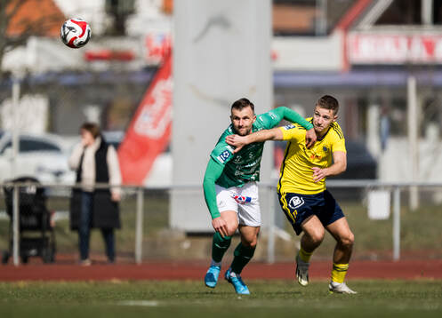 Hässleholms Adi Terzic och Ängelholms André Gustafson