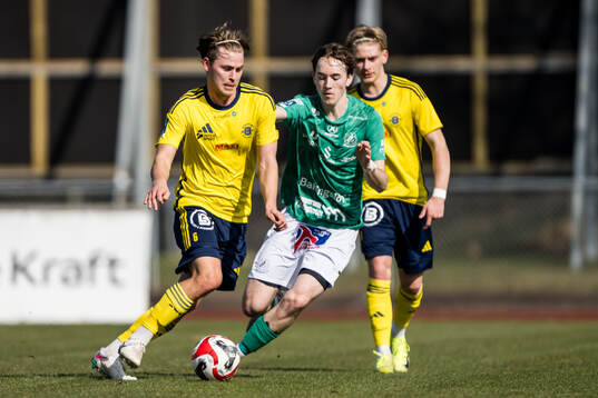 Ängelholms Daniel Bergman och Hässleholms Melvin