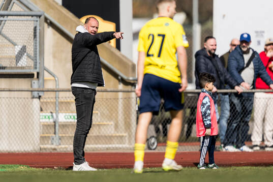 Ängelholms tränare Andreas Granqvist