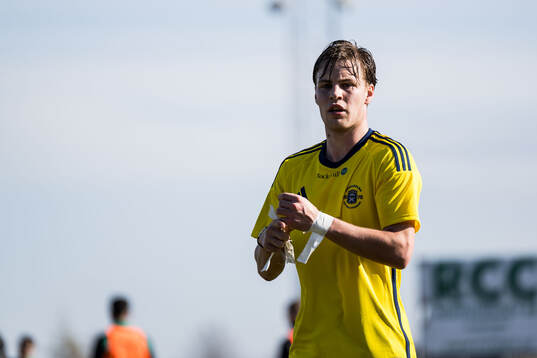 Ängelholms Vilgot Carlsson deppar