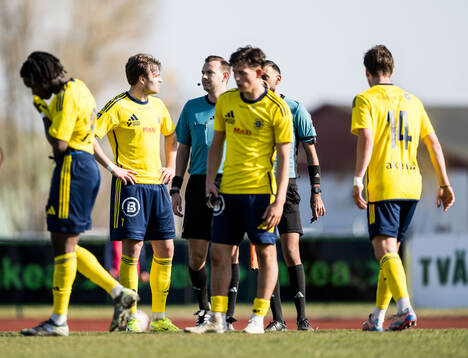 Ängelholms Johan Gudmundsson deppar