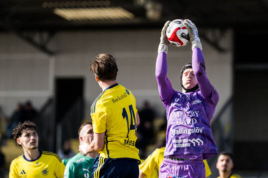 Hässleholms målvakt Liam Bengtsson