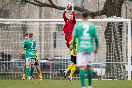 Ängelholms målvakt Hugo Fagerberg