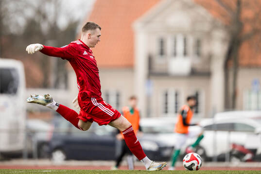 Ängelholms målvakt Hugo Fagerberg