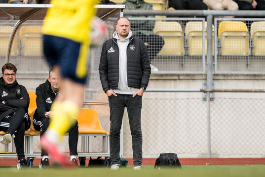 Ängelholms tränare Andreas Granqvist