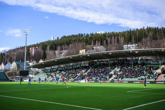 Vy över Norrporten Arena