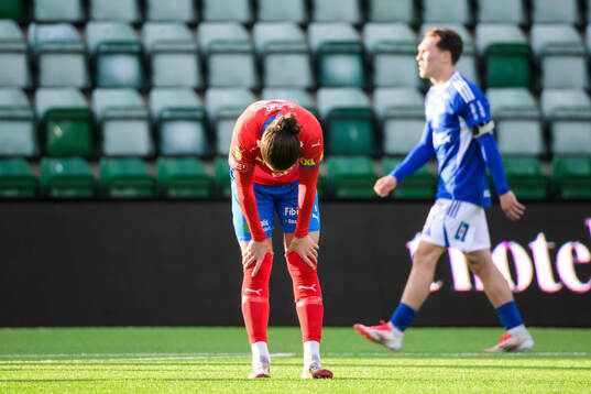 Helsingborgs Ervin Gigovic deppar