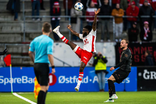 Leonard Owusu of Fredrikstad