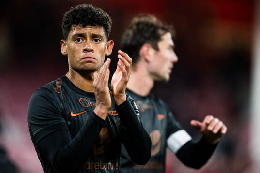 Japhet Sery Larsen of Brann looks dejected