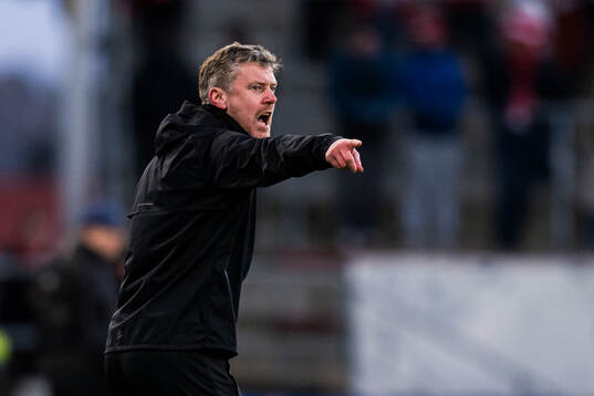 Andreas Hagen, head coach of Fredrikstad